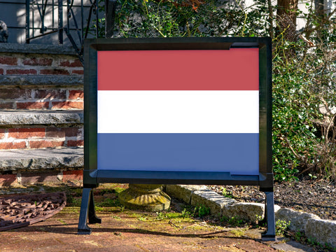 Flag Netherlands Yardsy Sign