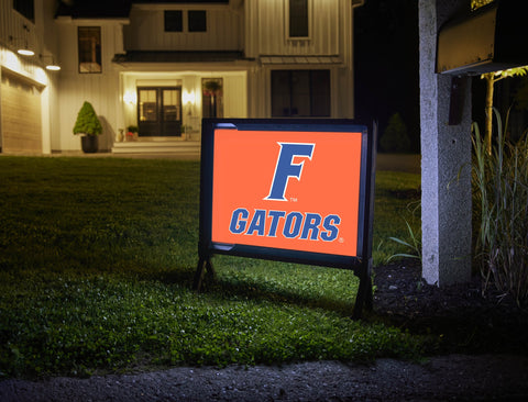 Florida F Gators Mark Orange Yardsy Sign
