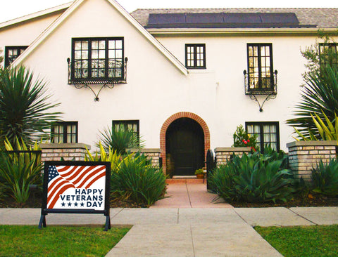 Happy Veterans Day Yardsy Sign