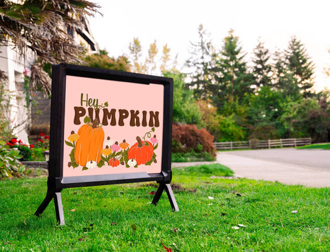 Hey Pumpkin Yardsy Sign