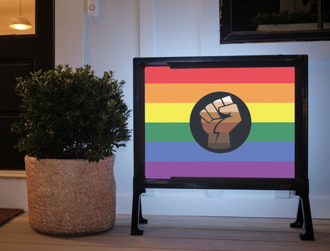 POC Pride Yardsy Sign