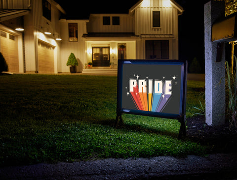 Pride Yardsy Sign