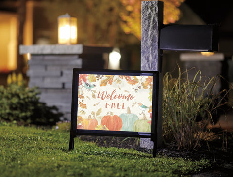 Welcome Fall Yardsy Sign