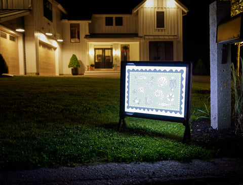 Sea Creature Yardsy Sign