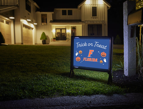 Florida Halloween Trick Or Treat Yardsy Sign