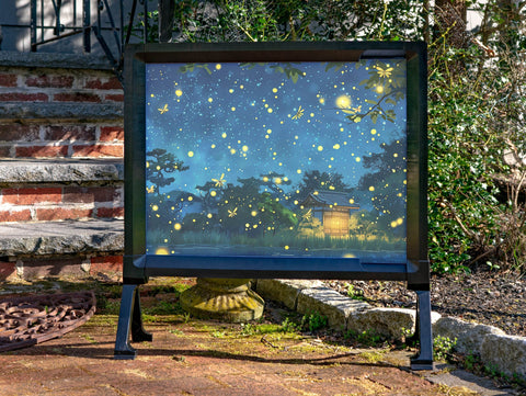 Firefly Twilight Lake Garden Decor Yardsy Sign
