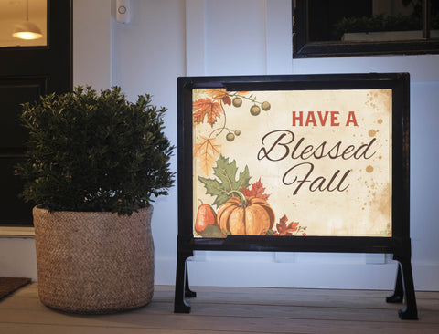 Have a Blessed Fall Yardsy Sign