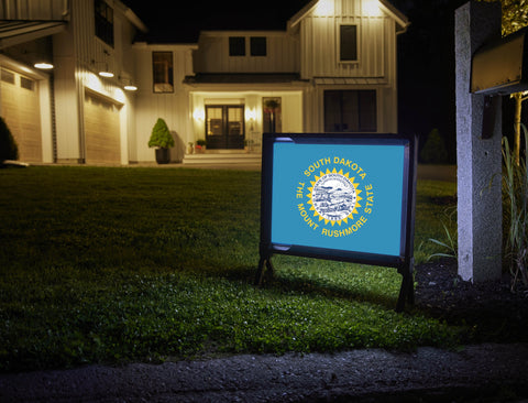 South Dakota State Flag Yardsy Sign