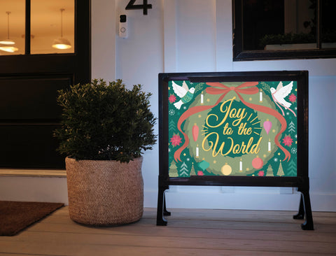 Joy To The World Yardsy Sign
