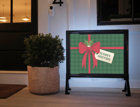 Seasons Greetings Gift Yardsy Sign