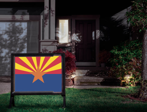 Arizona State Flag Yardsy Sign