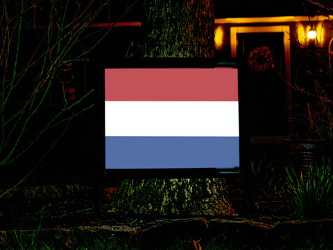 Flag Netherlands Yardsy Sign