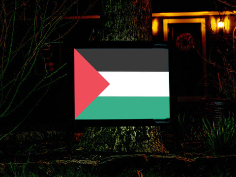 Flag Palestine Yardsy Sign