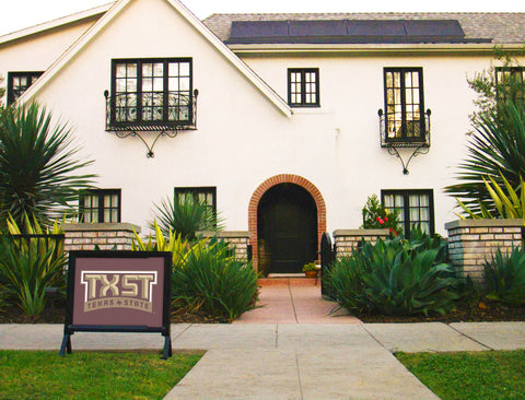 Texas State TXST Maroon Yardsy Sign