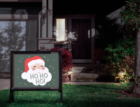 Ho Ho Ho! Santa Yardsy Sign