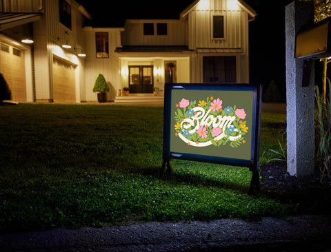 Bloom Yardsy Sign