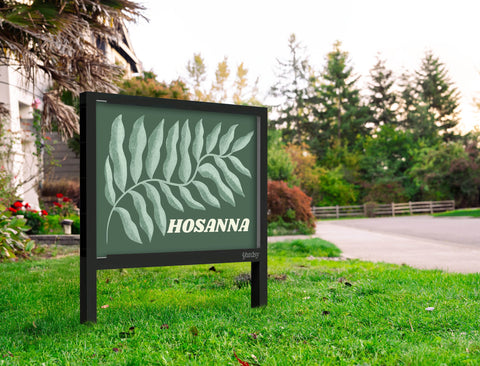 Hosanna Branch Yardsy Sign