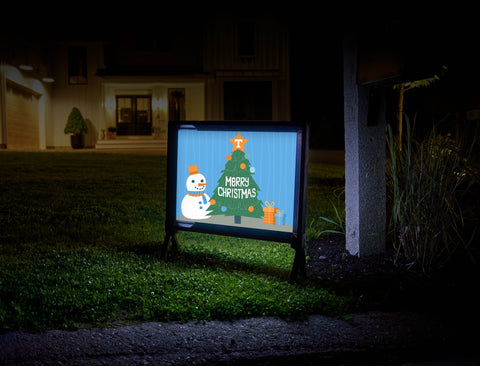 Christmas Tree Tennessee Holiday Yardsy Sign