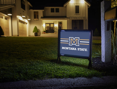 Montana State M Blue Yardsy Sign