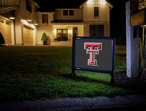 Texas Tech TT Black Yardsy Sign