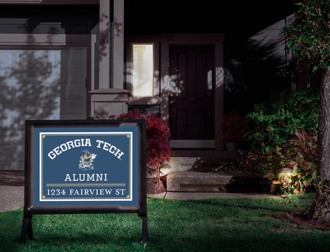 Alumni Georgia Tech Custom Yardsy Sign