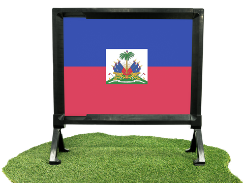 Flag Haiti Yardsy Sign
