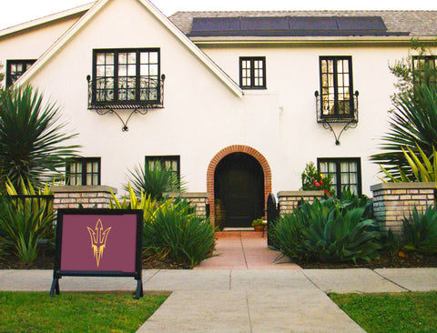 Arizona State Trident Maroon Yardsy Sign