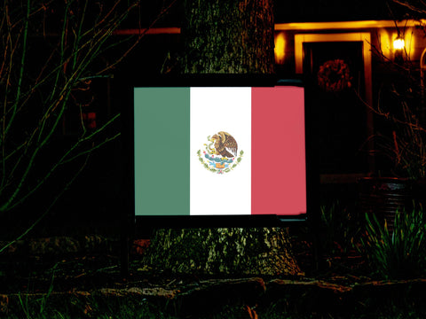 Flag Mexico Yardsy Sign