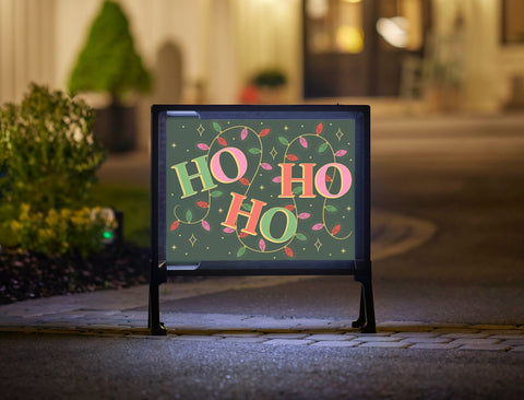 Ho Ho Ho Yardsy Sign