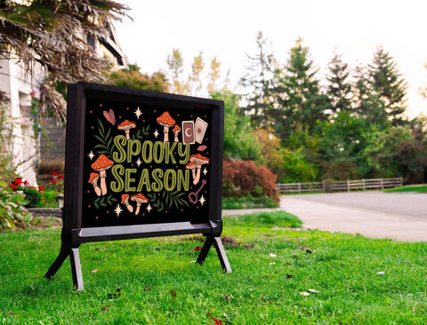Witchy Spooky Season Yardsy Sign