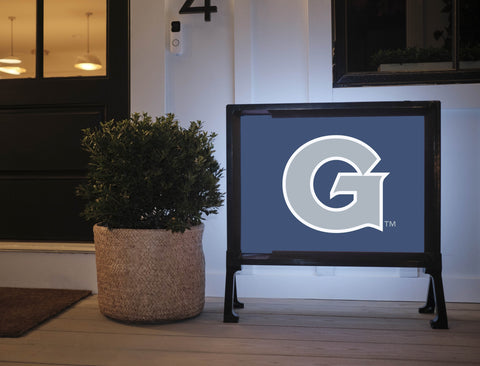 Georgetown G Mark Blue Yardsy Sign