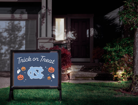 North Carolina Halloween Trick Or Treat Yardsy Sign