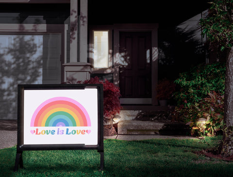Love Is Love Yardsy Sign