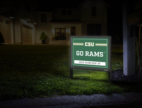Colorado State Go Rams Custom Yardsy Sign