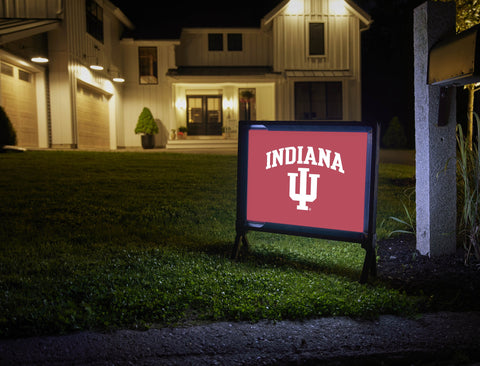 Indiana University IU Crimson Yardsy Sign