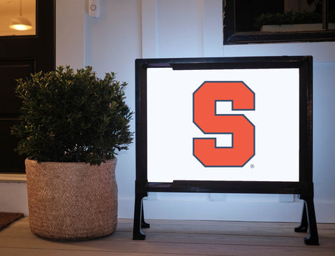 Syracuse University S White Yardsy Sign