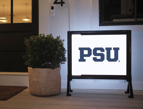 Penn State PSU White Yardsy Sign