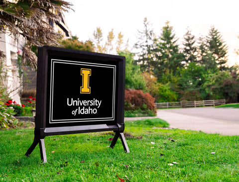 University of Idaho Black Yardsy Sign