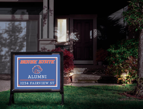 Alumni Boise State Custom Yardsy Sign