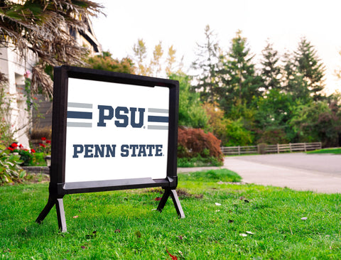 Penn State PSU Stripes White Yardsy Sign