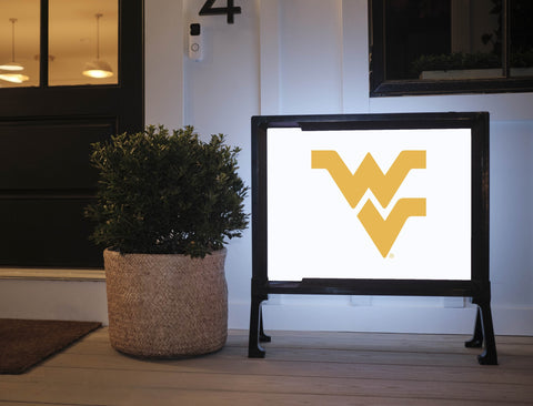 West Virginia Gold Primary Mark White Yardsy Sign