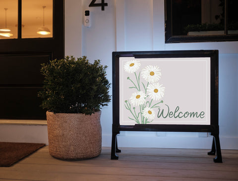 Welcome Bouquet Yardsy Sign