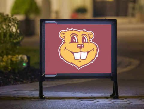 Minnesota Goldy Maroon Yardsy Sign