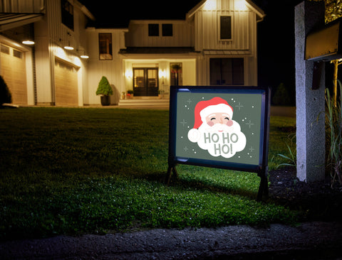 Ho Ho Ho! Santa Yardsy Sign