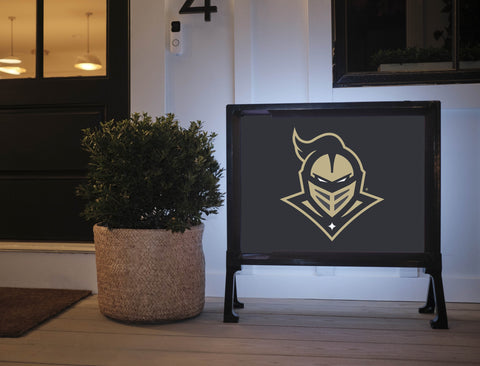 UCF Knights Mark Black Yardsy Sign