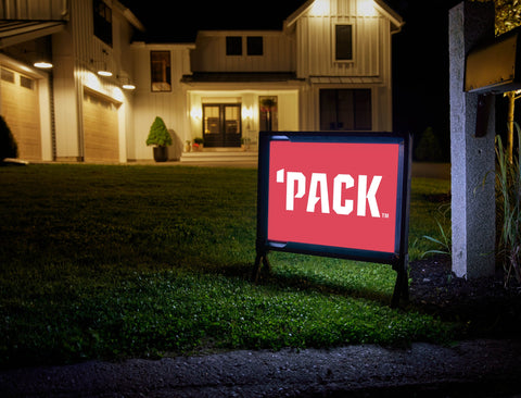 NC State Pack Red Yardsy Sign