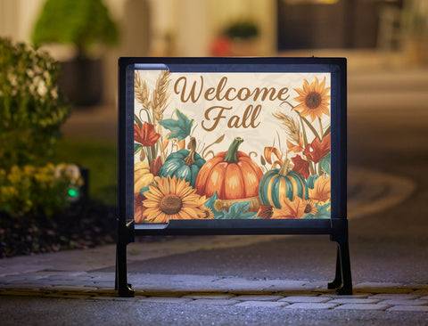Welcome Fall Harvest Yardsy Sign