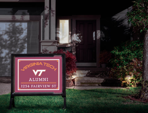 Alumni Virginia Tech Custom Yardsy Sign