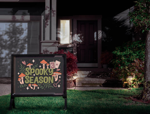 Witchy Spooky Season Yardsy Sign
