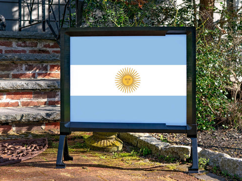 Flag Argentina Yardsy Sign
